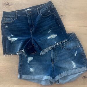 TWO PAIRS Old Navy Women’s Shorts size 12
